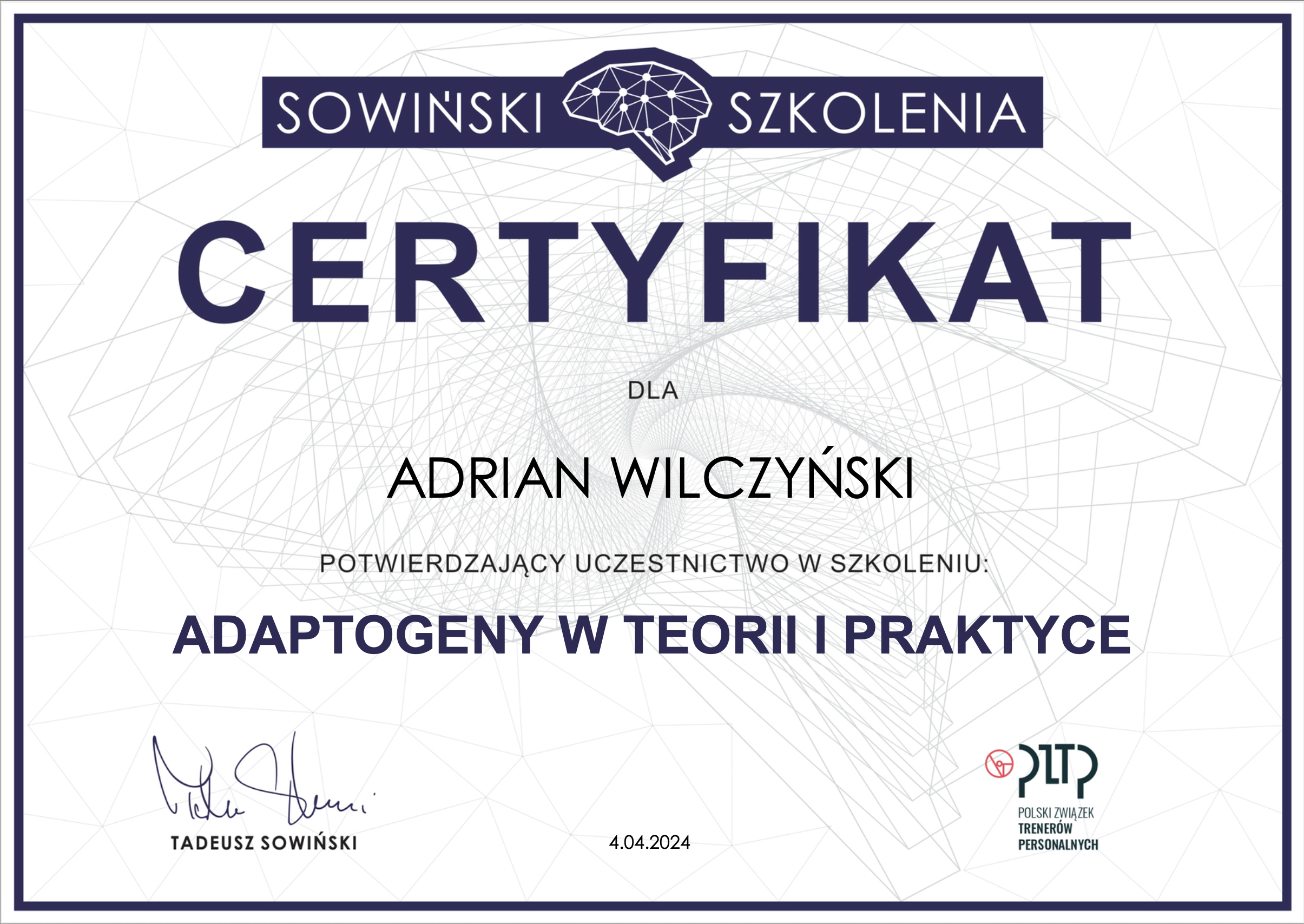 Adaptogeny w Teorii i Praktyce